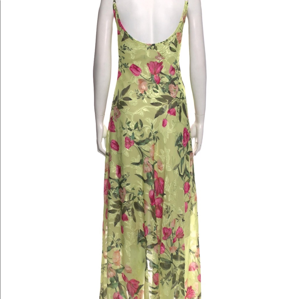 Patbo asymmetrical FORAL slip dress size M